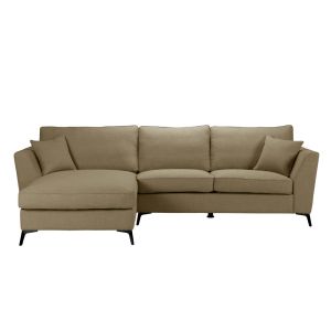 BOEL ΚΑΝΑΠΕΣ ΓΩΝΙΑ ΑΡΙΣΤΕΡΗ BEIGE 280x170xH92cm