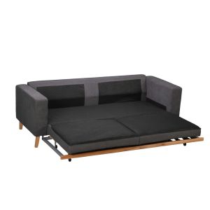 LUSSO ΚΑΝΑΠΕΣ ΚΡΕΒΑΤΙ 3ΘΕΣΙΟΣ ΓΚΡΙ LINO 17 218x85x87